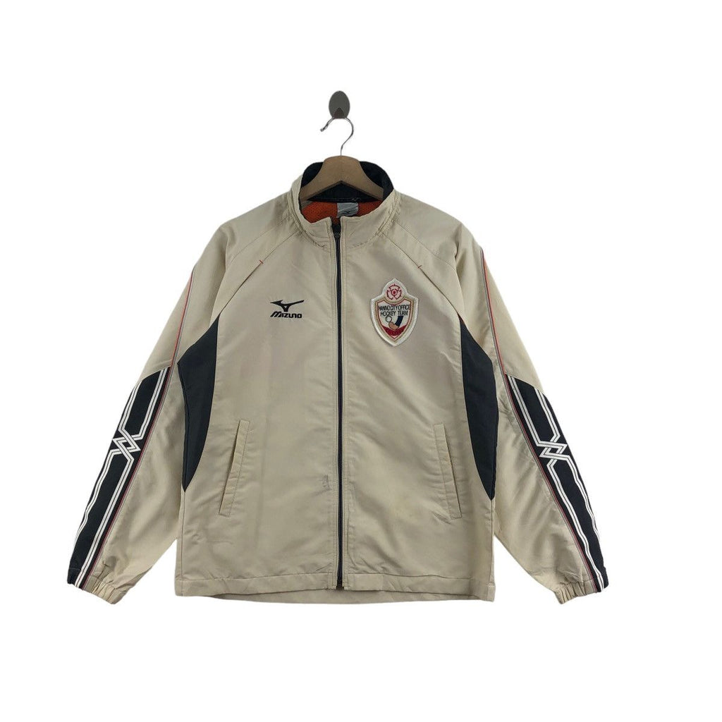 Vintage MIZUNO JASPO JAPAN Hockey Team Jacket Sweater Jersey Outdoor Windbreaker