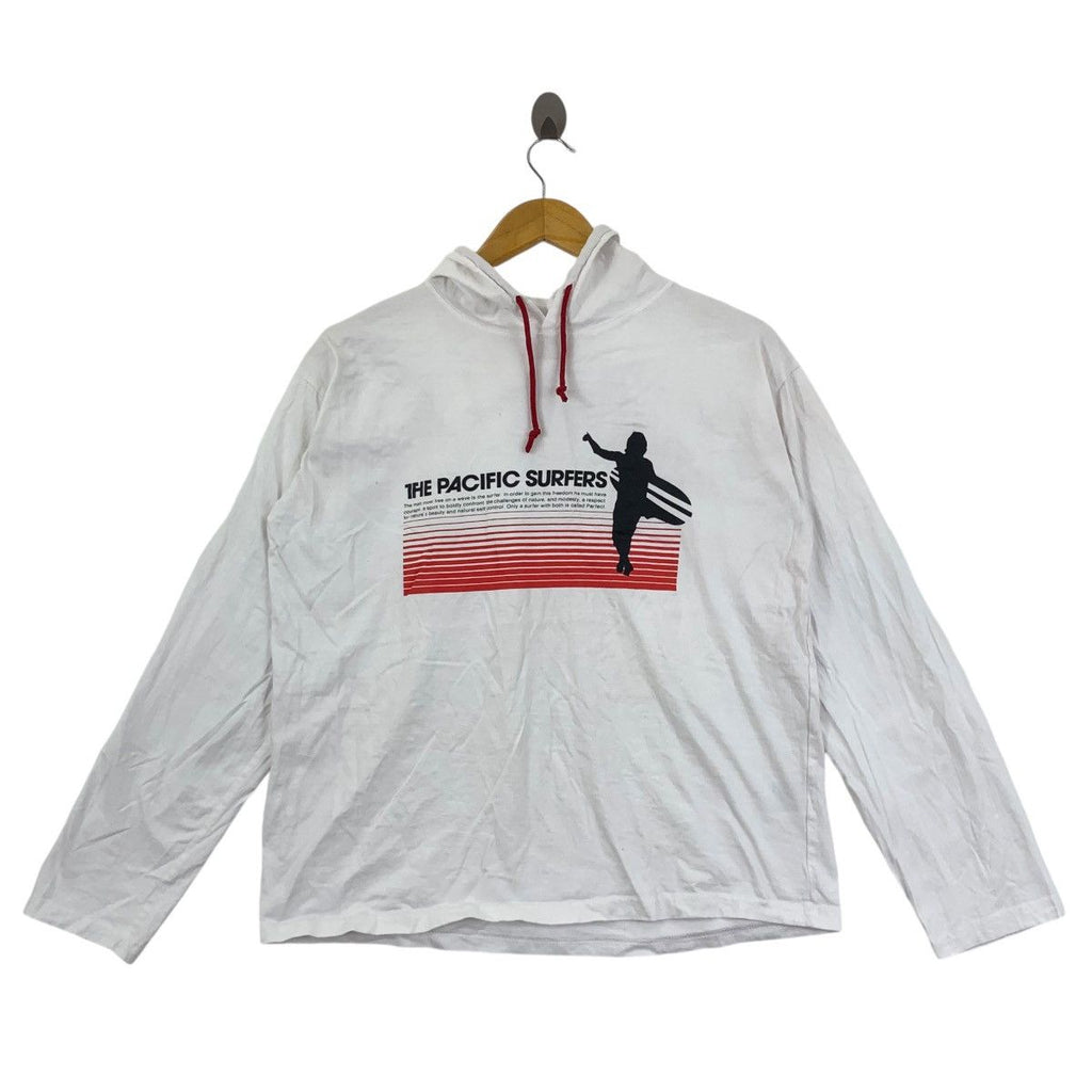 Vintage LARK THE PACIFIC SURFES Pullover Hoodie Top Beach