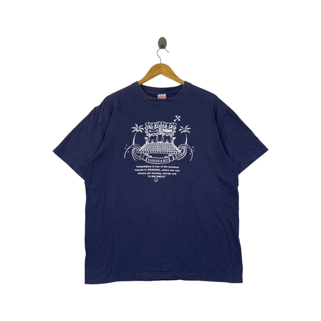 OKINAWA ISHIGAKI ISLAND Japan Hawaii Beach Tee Shirt Top Summer Vacation
