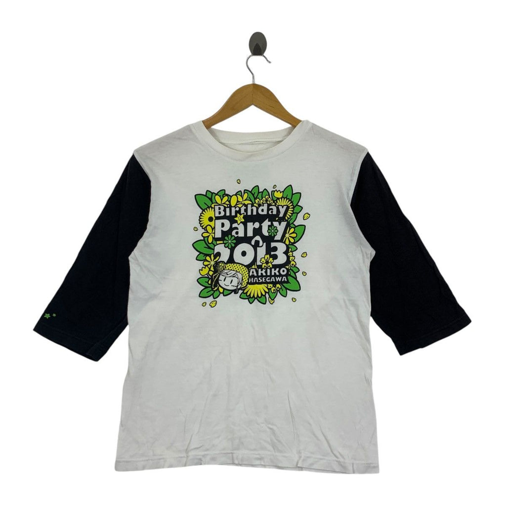AKIKO HASEGAWA ANIME Voice Actor The Idolmaster Tee Shirt Top Long Sleeve Birthday Party