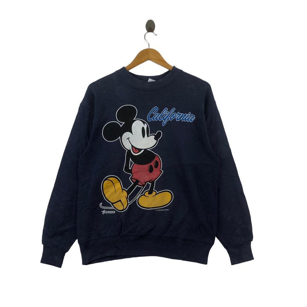 Vintage 80’ ARTEX SPORTSWEAR Mickey Mouse Sweatshirt Sweater Cartoon Comic