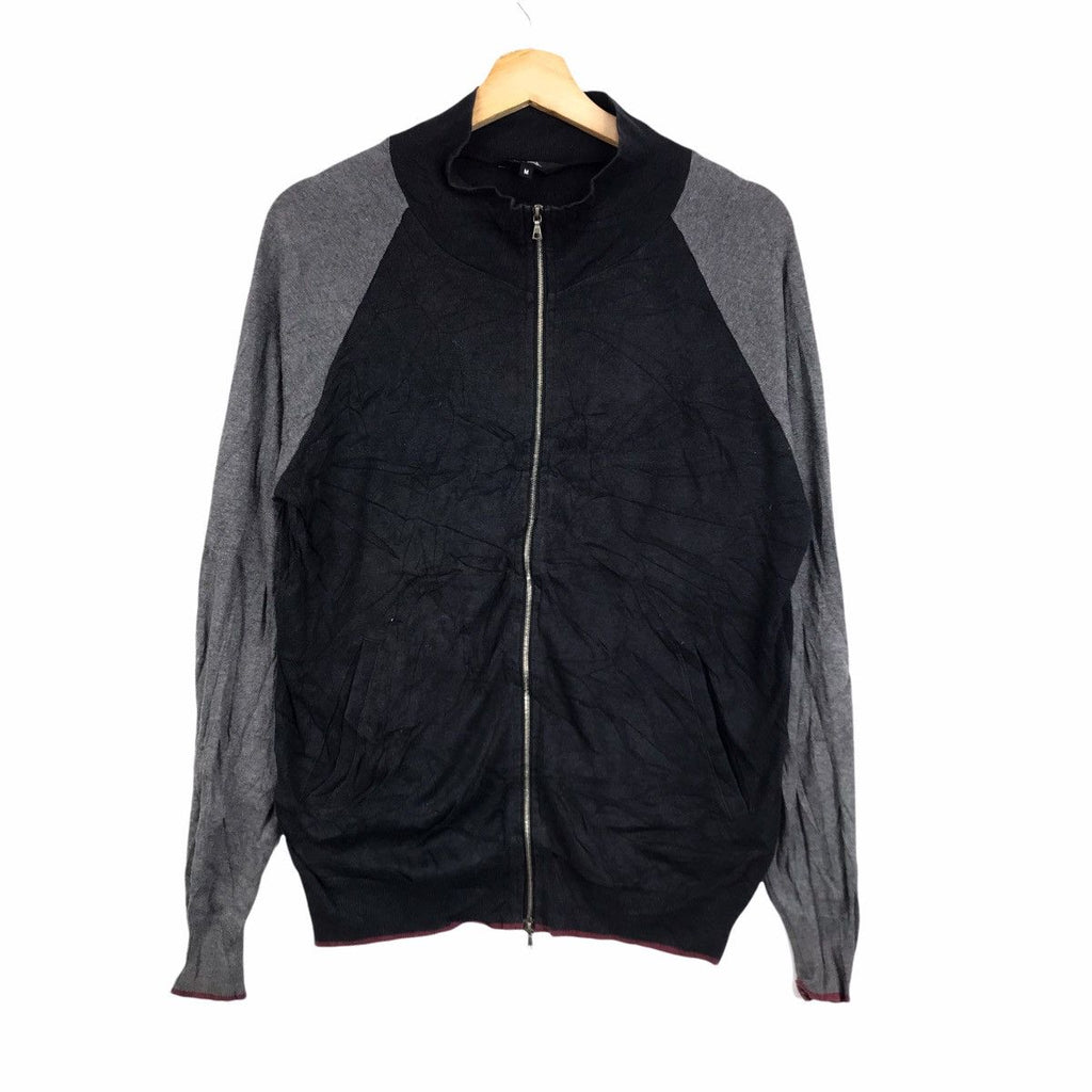 PAUL SMITH LONDON PS Collection Minimalist Design Raglan Zipper Jacket Sweater