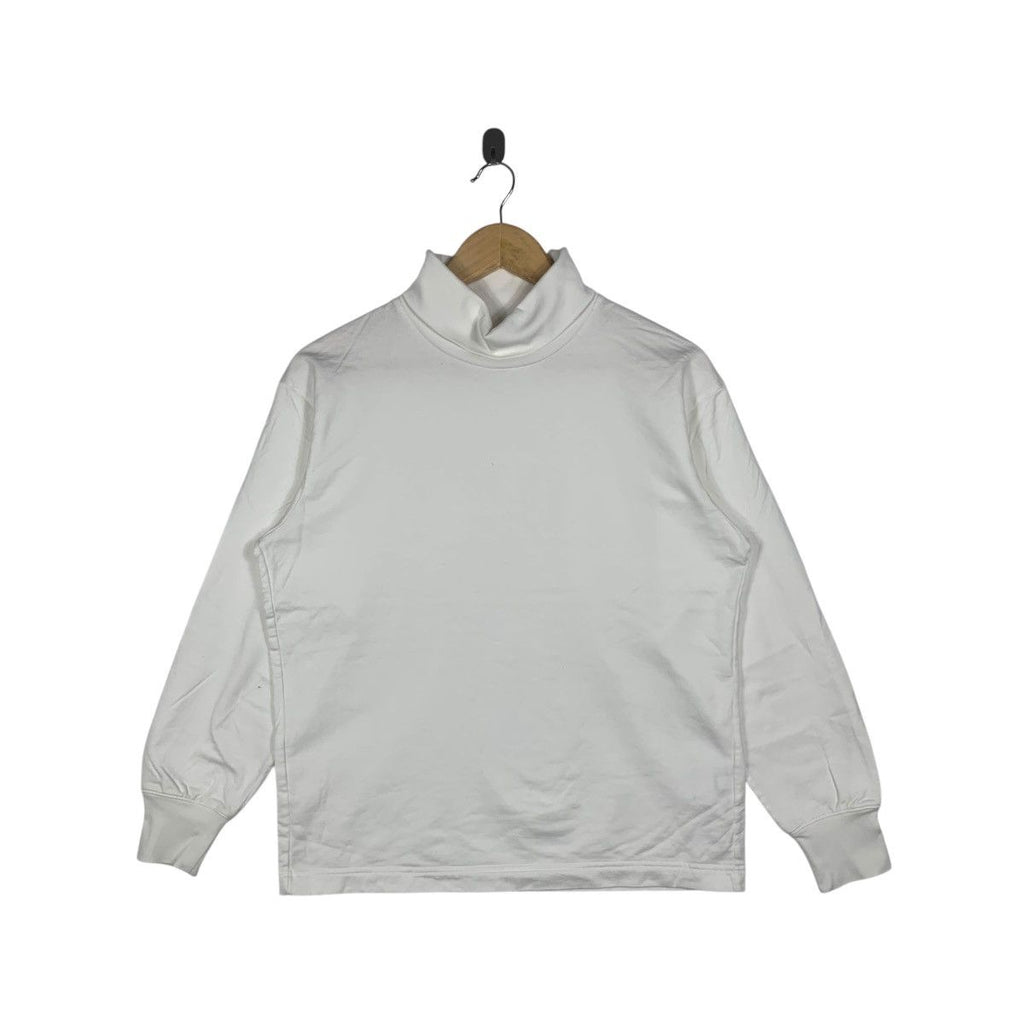 LEMAIRE x UNIQLO COLLECTION Baggy White Plain Tee Shirt Top Long Sleeve