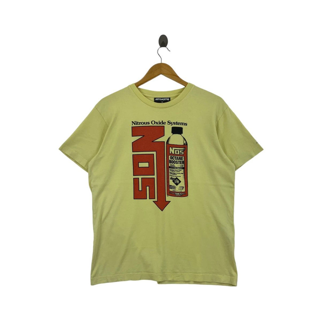 UNIQLO x AUTOMOTIVE NOS Mightyrow Racing Team Tee Shirt Top Nitrous Oxide Systems