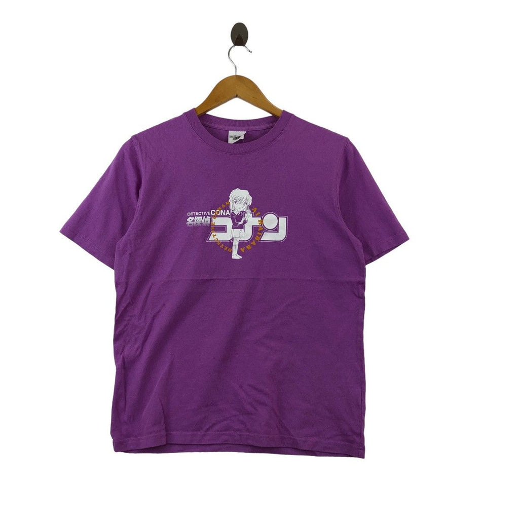 DETECTIVE CONAN ANIME x GU Japan Ai Haibara Manga Tee Shirt Gosho Aoyama