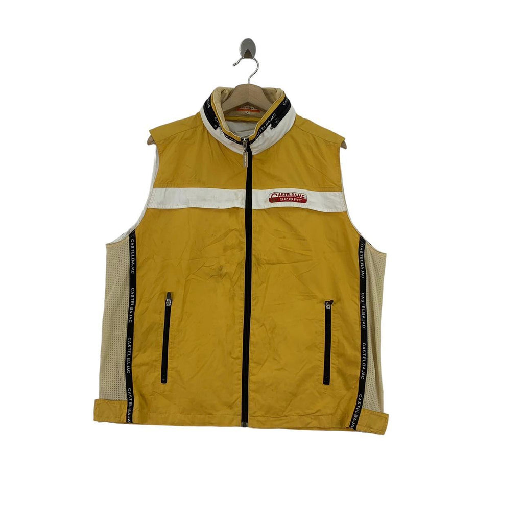 Vtg 90’ CASTELBAJAC JCDC Sport Outdoor Vest Jacket Fishing Camping Jean Charles