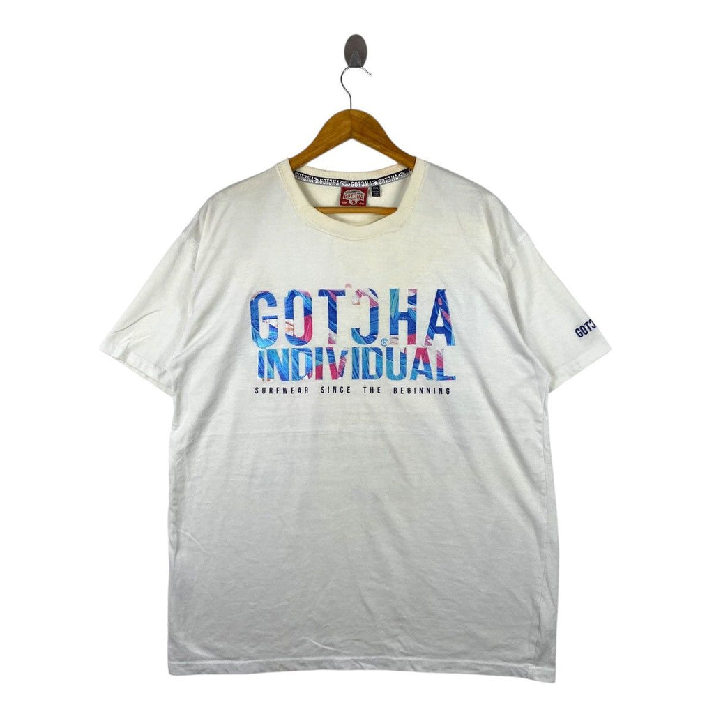 GOTCHA INDIVIDUAL SURFWEAR Surf Hawaii Tee Shirt Top Remember Your Root