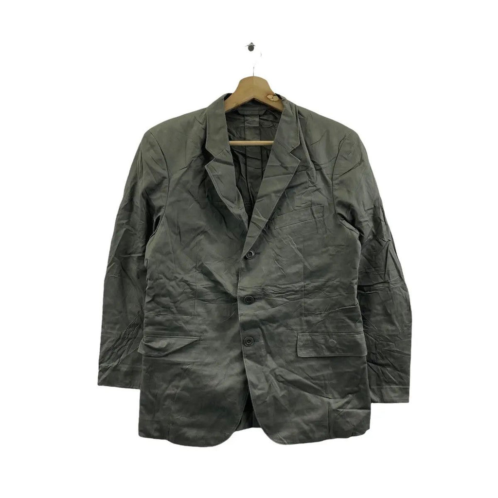 CHRISTOPHE LEMAIRE X UNIQLO 3 Button Blazer Sport Coat Formal Minimalist Cardigan Jacket