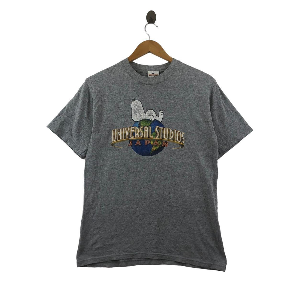 Vintage THE FLYING SNOOPY Universal Studios Japan Tee Shirt USJ Ride Theme Park