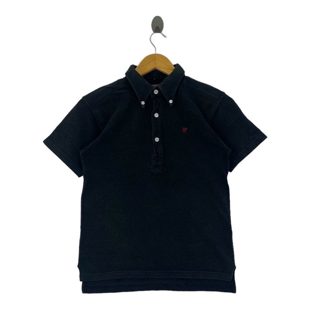 Vintage CUSHMAN UNION MADE Embroidered Polo Tee Shirt Top Office Formal