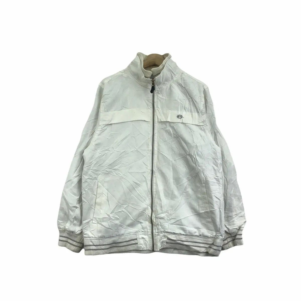 Vintage IMPALA SURFING SURFBOARD Windbreaker Jacket White Sweater Zipper