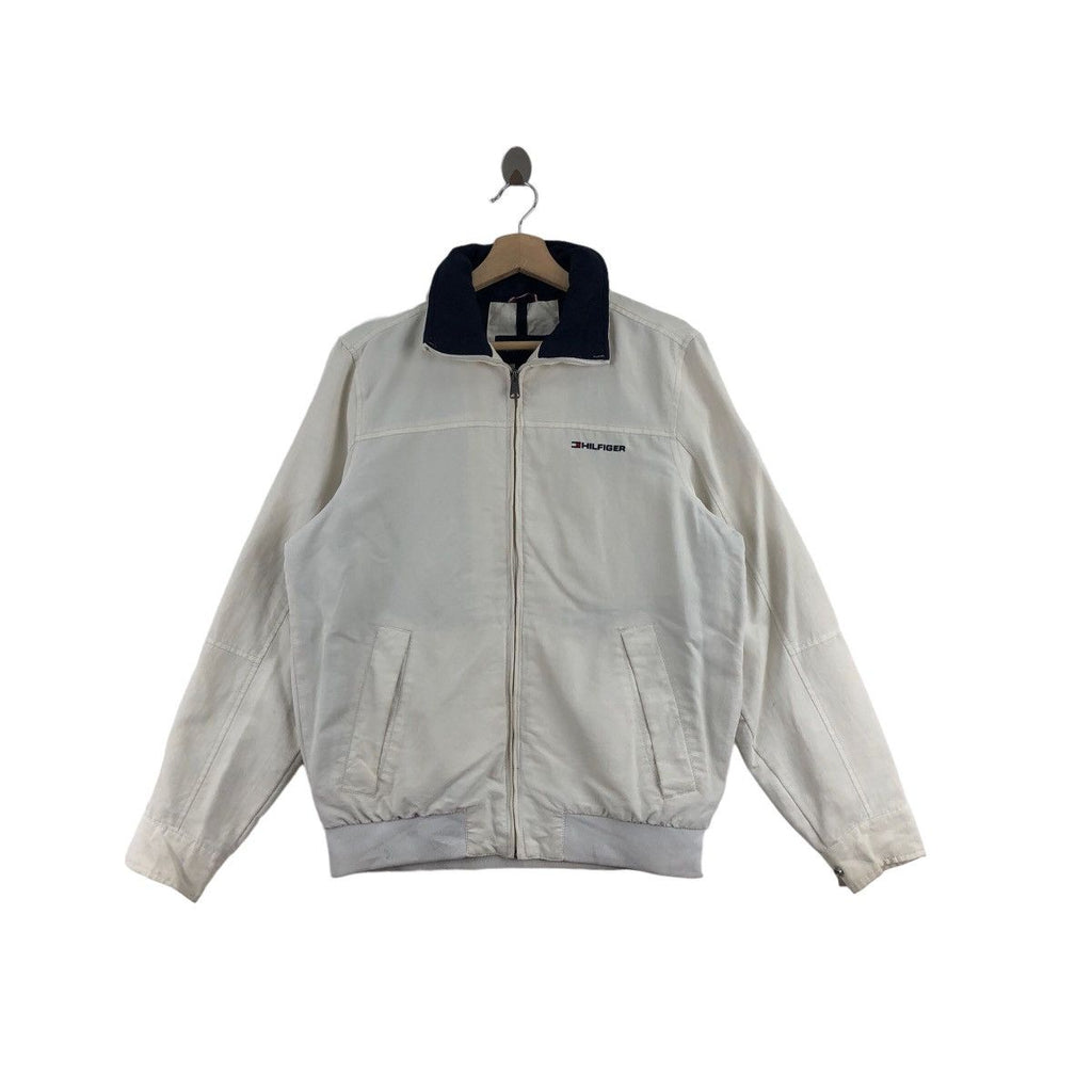 Vintage TOMMY HILFIGER USA Sailing Gear Coach Windbreaker Jacket Zipper Outdoor