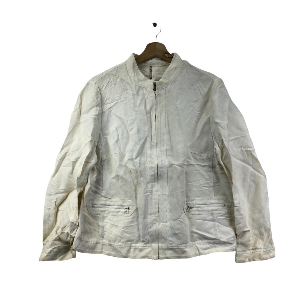 Vtg 90’ BURBERRY LONDON PRORSUM Harrington Jacket Windbreaker Sweater Minimalist Design