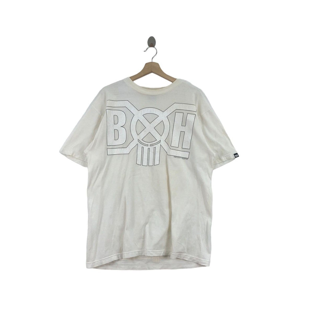 Vtg 90’ OG BOUNTY HUNTER Hikaru Iwanaga Punk Tokyo Shirt Rebel Big Logo