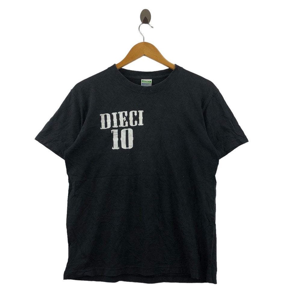 Vintage DIECI ROSSO 10 Red Wine Central Italy Tee Shirt Tenuta Ulisse