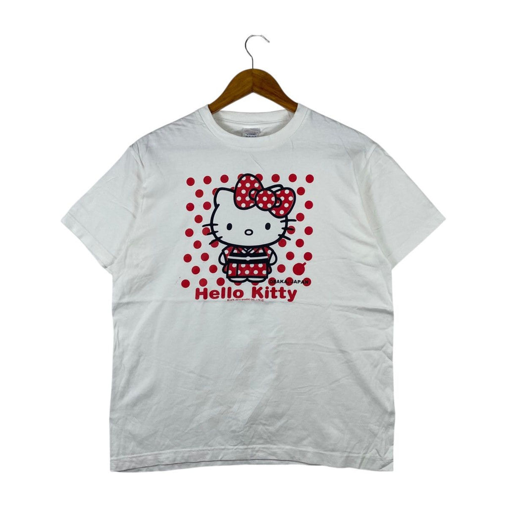 HELLO KITTY SANRIO Osaka Store 2014 Collection Tee Shirt Top Japan Cartoon Anime
