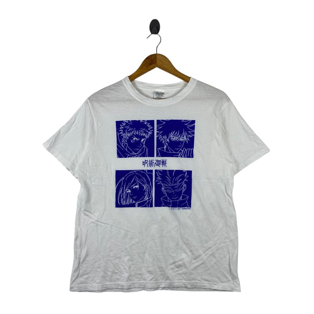 JUJUTSU KAISEN ANIME Yuji Itadori Akutami Megumi Tee Shirt Top Manga Character Art