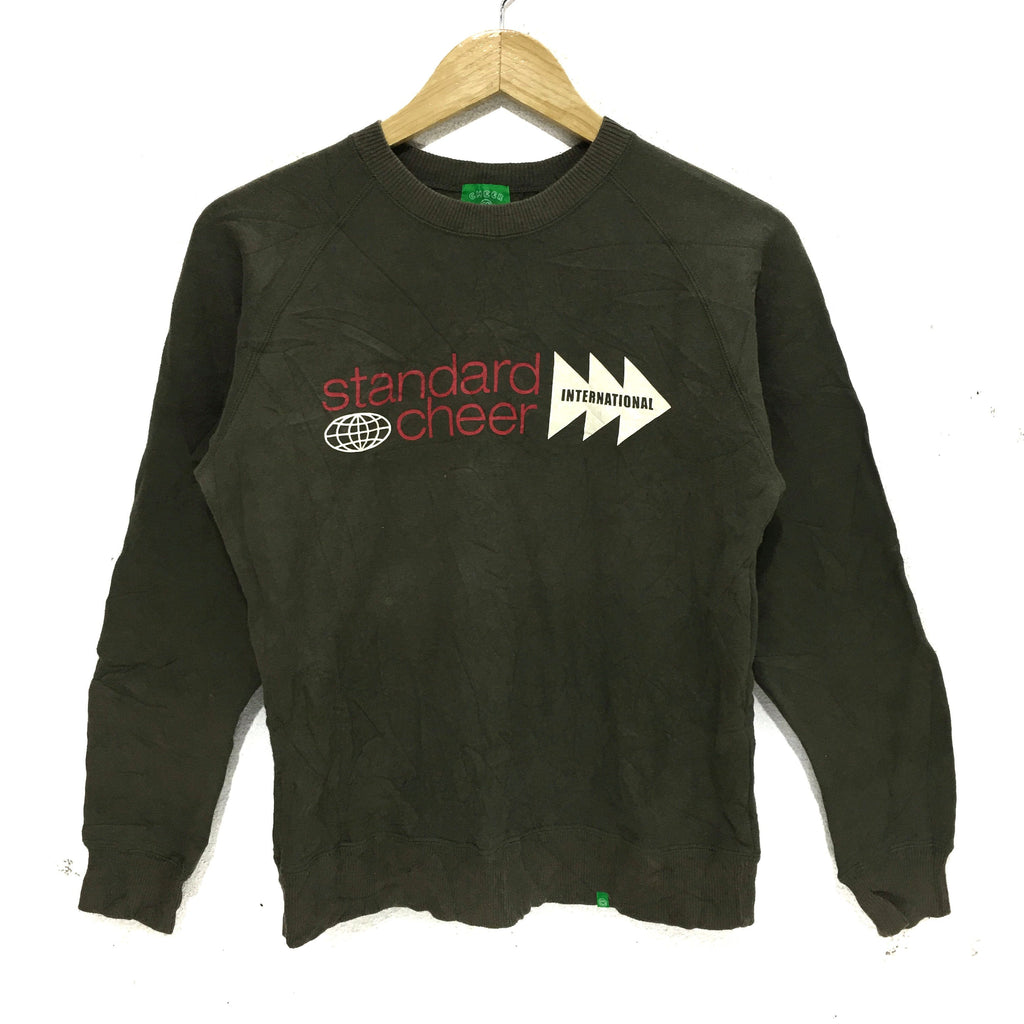 Vintage STANDARD CHEER INTERNATIONAL Japan Sweatshirt Pullover Jumper Sweater