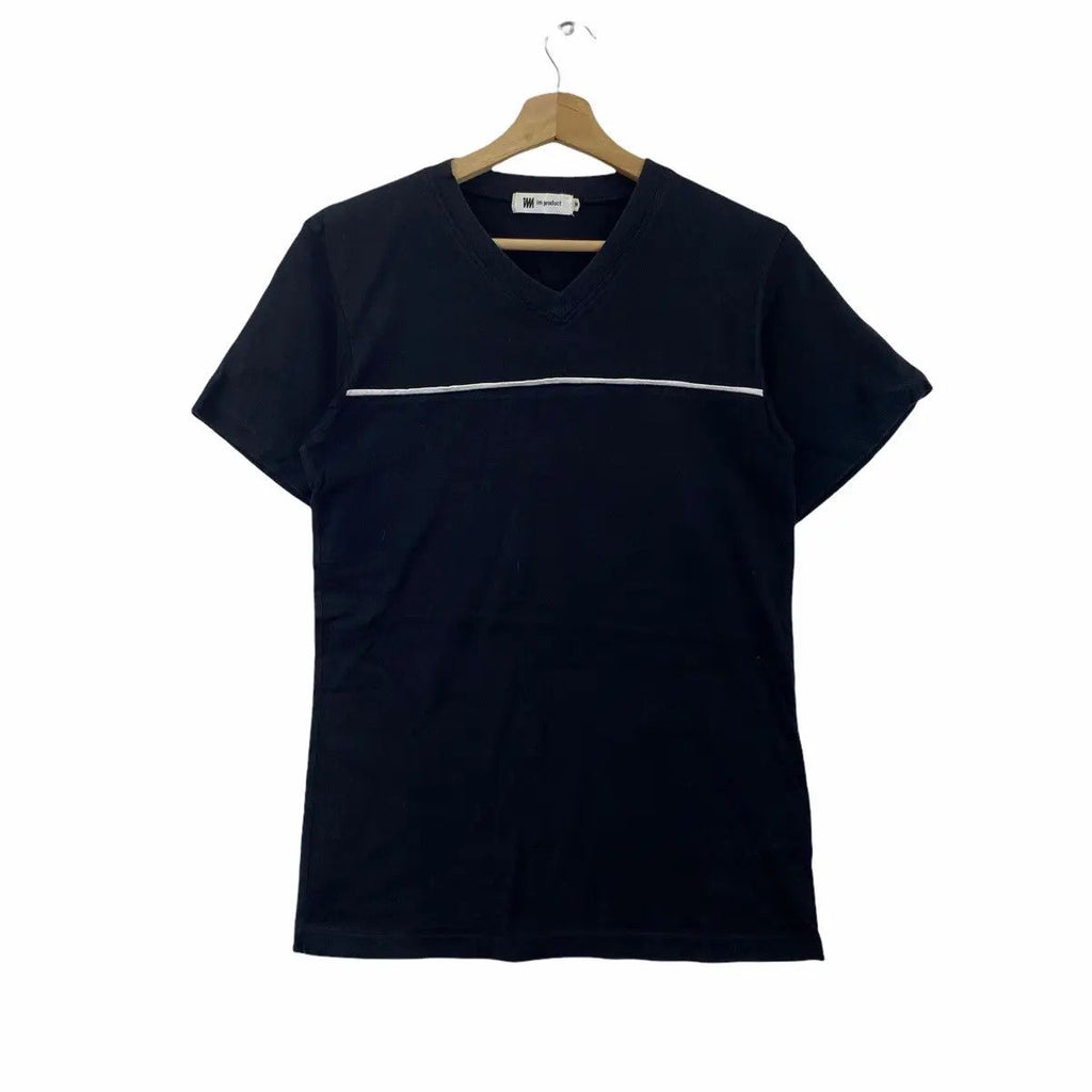 Vintage 90’ lSSEY MIYAKE IM Design Studio V Neck Tee Shirt Minimalist Design Japan