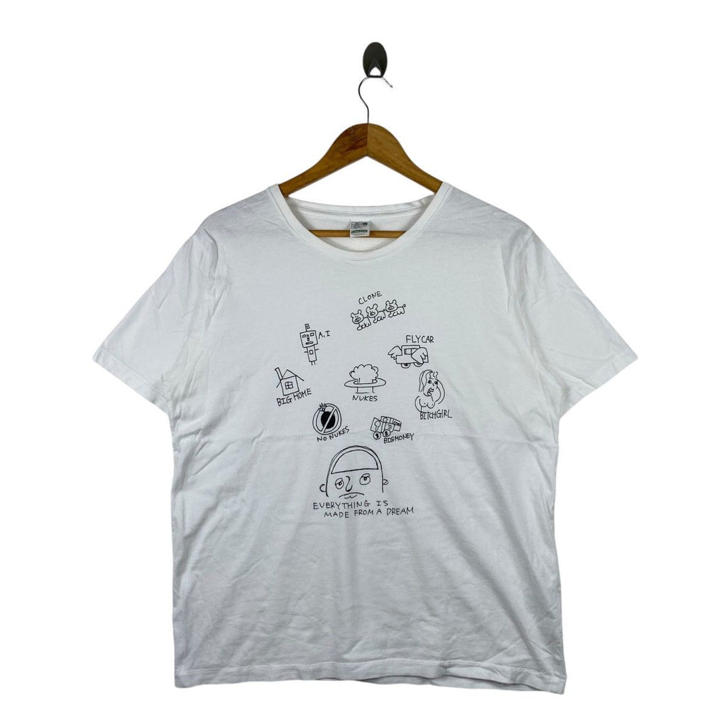 GRN TOKYO JAPAN Everything Made From Dream Doodles Tee Shirt Top Illustration Artist