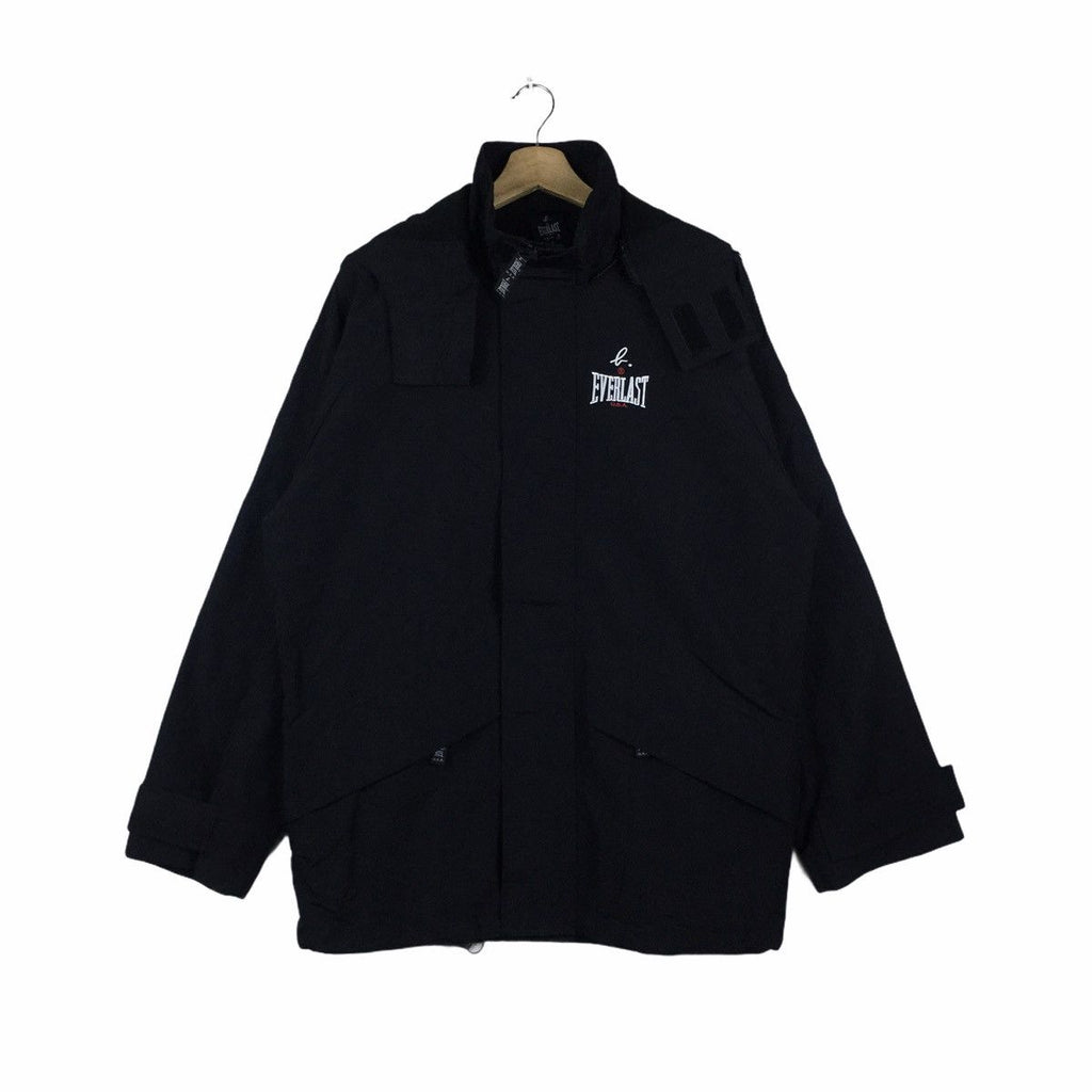 AGNES B. PARIS x EVERLAST USA 2002 Collaboration Oversized Jacket Parka Trench Coat