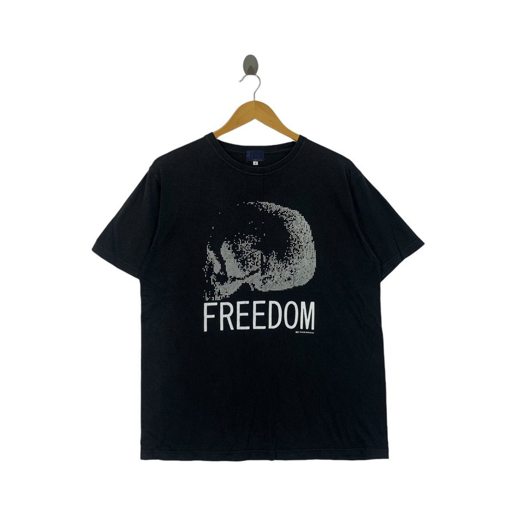 Vintage TAKEO KIKUCHI JAPAN Bones Skull Artwork Tee Shirt Top Punk Rebel