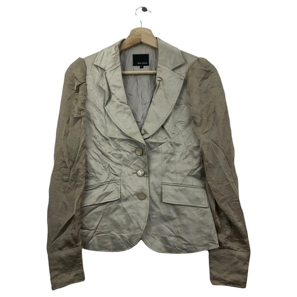 Vintage 1EINS SCHRITT JAPAN Designer 3 Buttons Blazer Suit Sports Coat Jacket