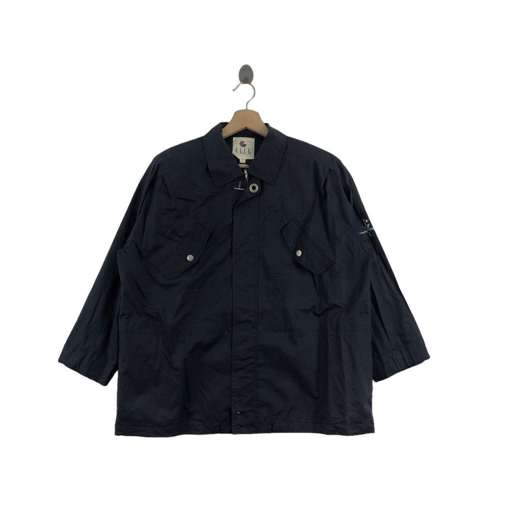 Vintage 90’ ELLE PARIS SPORTS Voyage Collection Embroidered Jacket Windbreaker