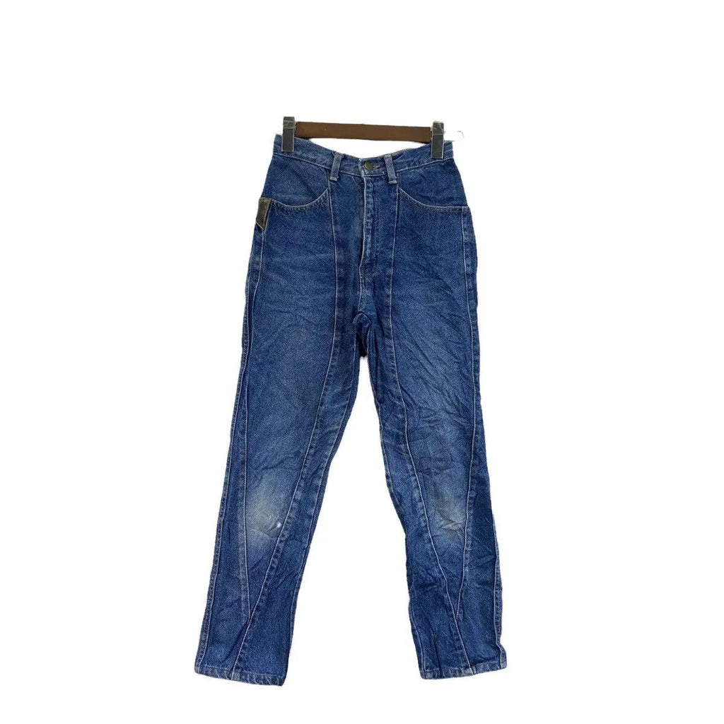 Vintage BORMAN JAPANESE DENIM Straight Cut Indigo Seasoned Jeans Pant Trouser