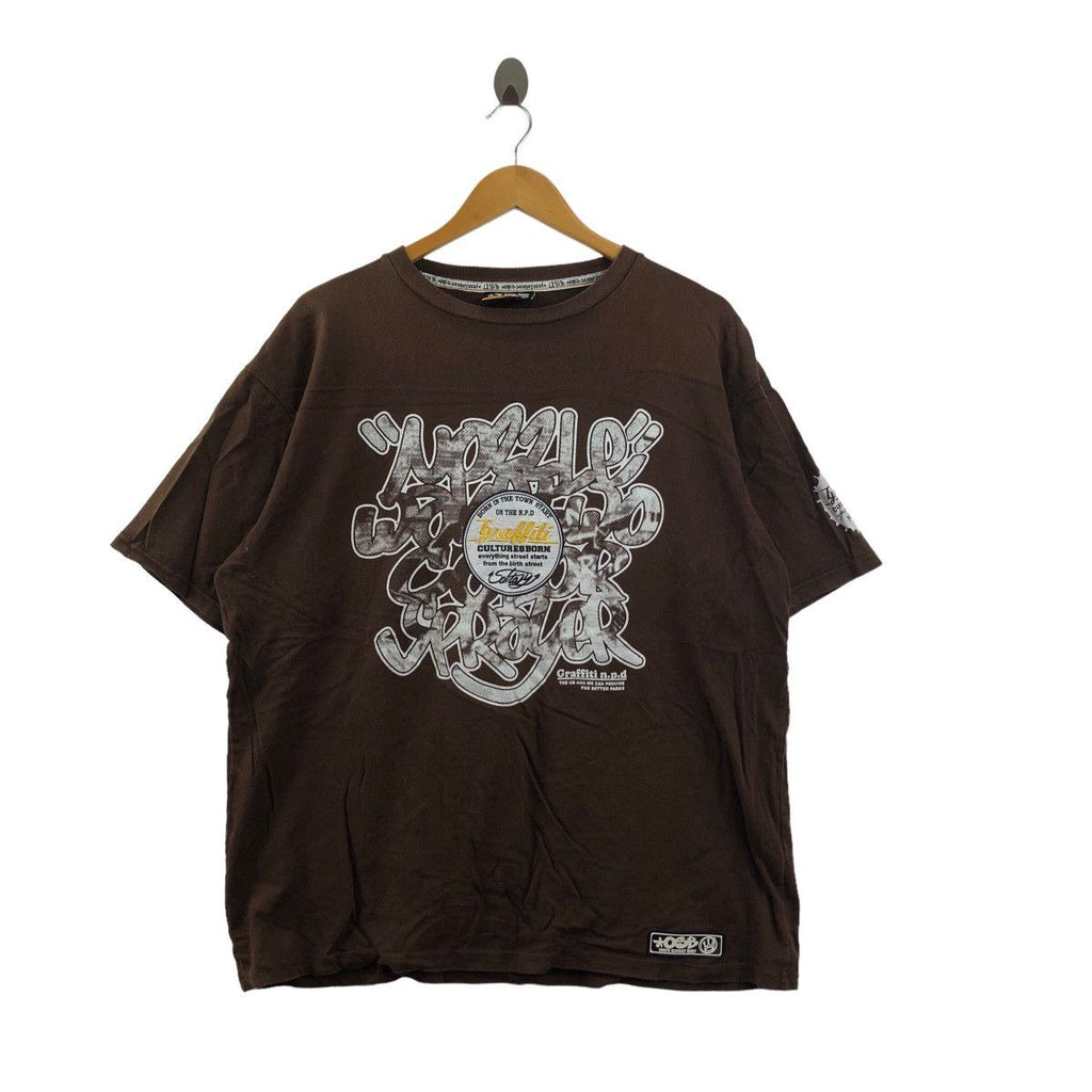 ONE’S SUNDAY BEST Graffiti Nozzle Wait Spray Tee Shirt Culture Born