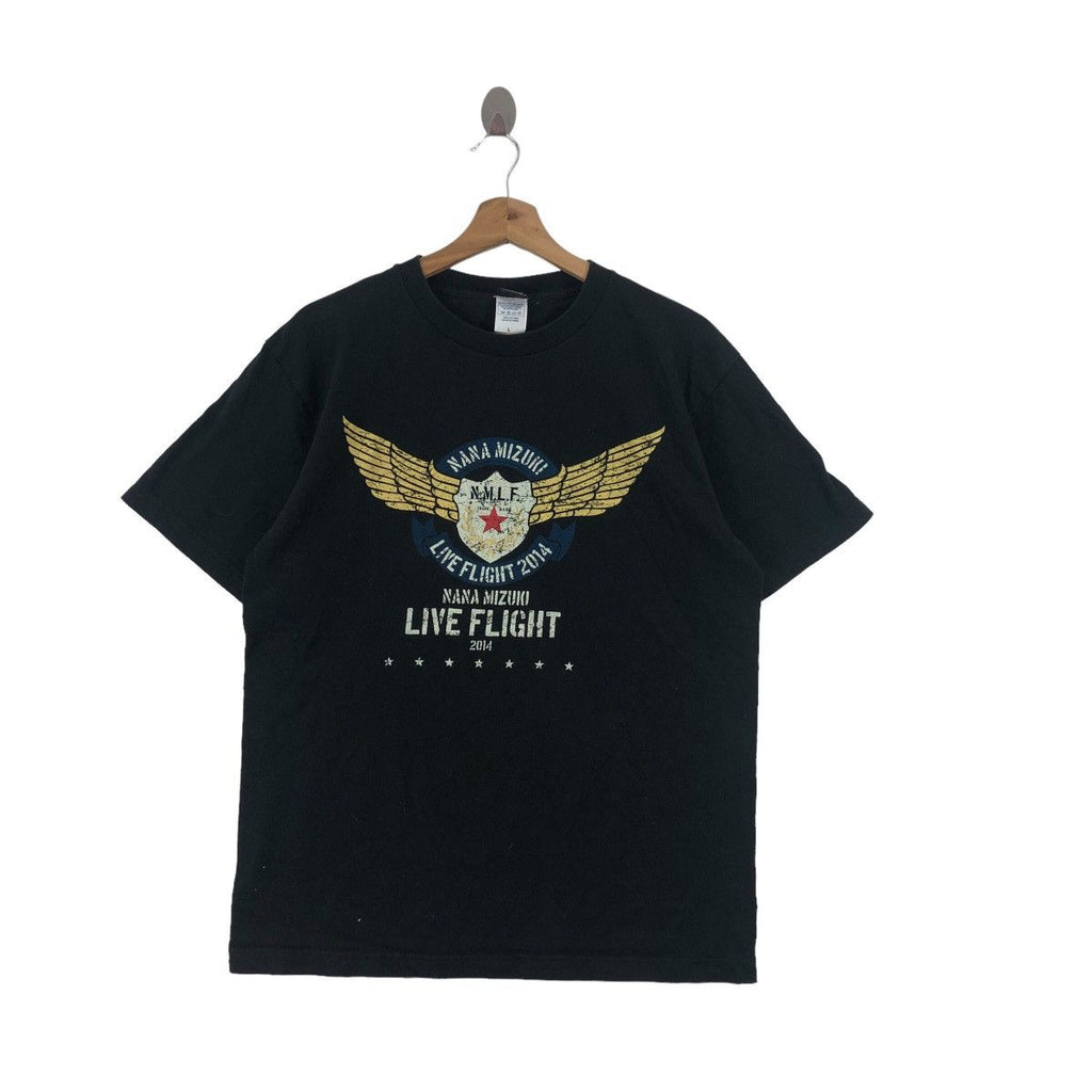 NANA MIZUKI Hinata Hyuga Voice 2014 Live Flight Tee Shirt Promo Tour Concert Japan Singer