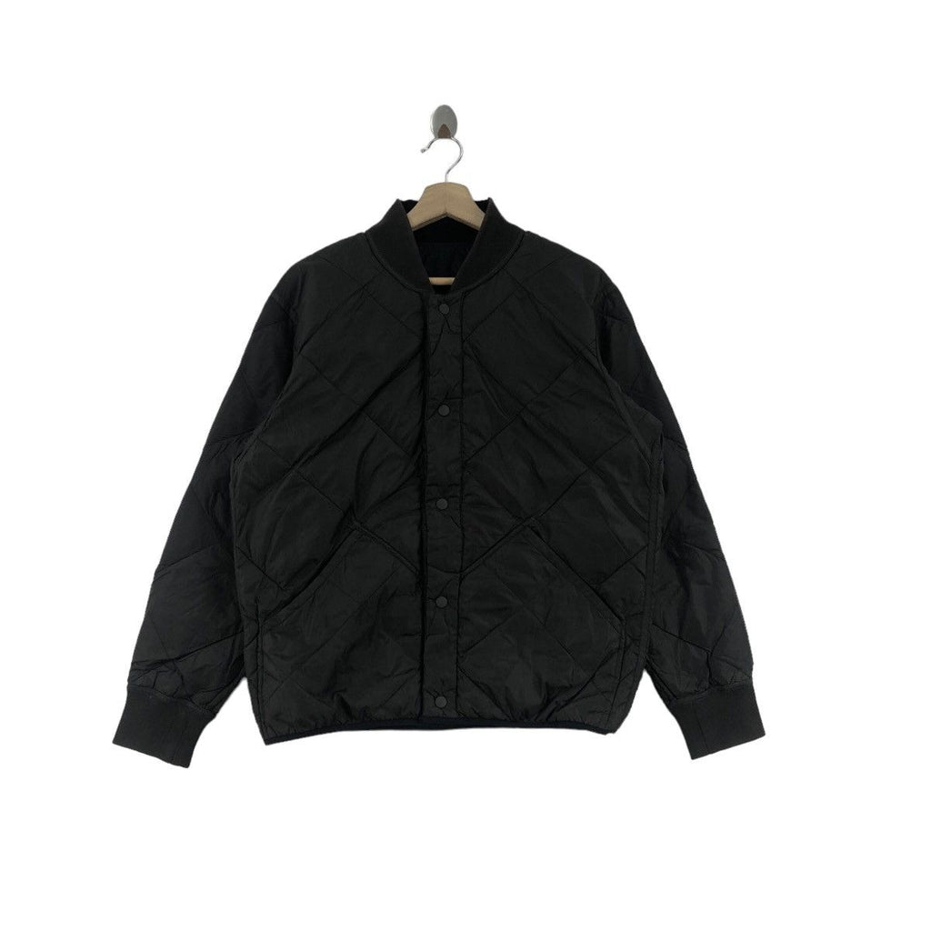 LEMAIRE X UNIQLO Collection Quilted Puffer Bomber Jacket Windproof Snap Button