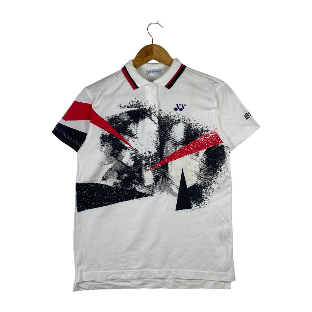 Vintage 80’ ISSEY MIYAKE x YONEX IM Design Studio Tee Shirt Top Polo Table Tennis