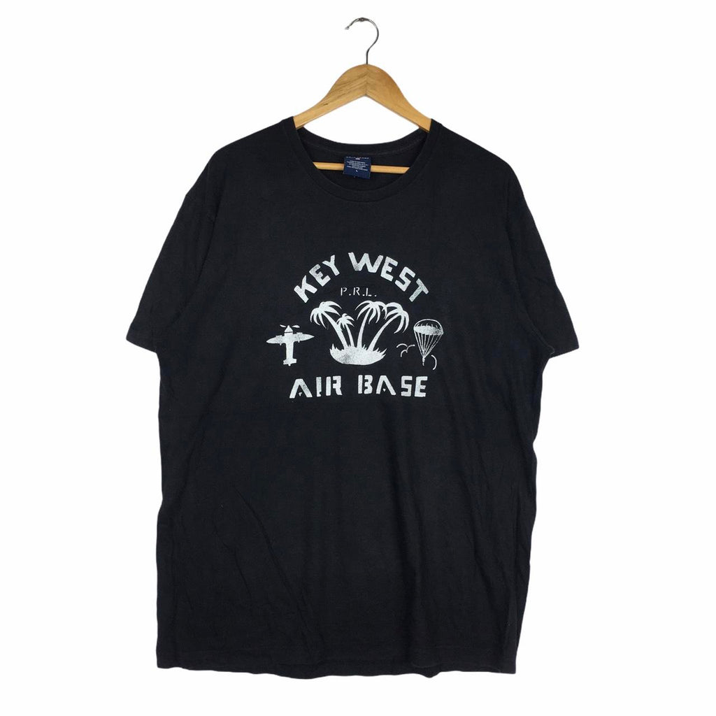 Vtg POLO SPORT Ralph Lauren Key West Air Base World War Tee Shirt