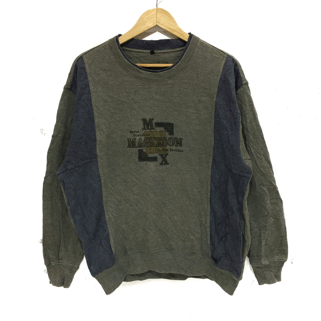 Vintage MAGICXSON Sweatshirt Big Logo Spell Out Pullover Jumper Crewneck Sweater