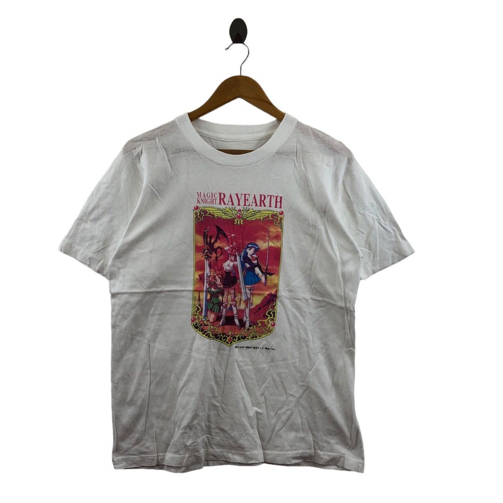 Vtg 1993 MAGIC KNIGHT RAYEARTH Manga Anime Tee Shirt Magical Girl Kodansha Clamp