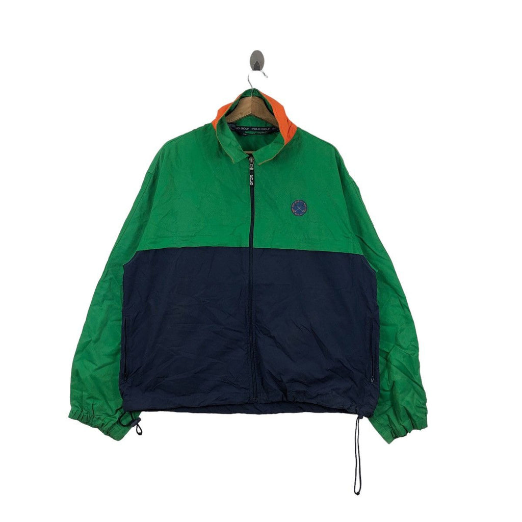 Vintage 90’ POLO GOLF RALPH LAUREN Crest Jacket Windbreaker Outdoor Olympic