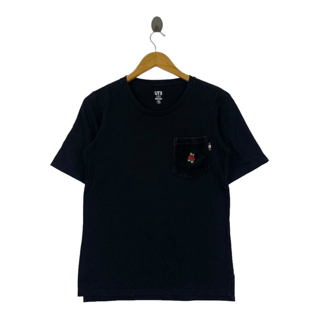 ROSE OF VERSAILLES x UNIQLO Manga Anime Tee Shirt Top Collaboration Rose Pocket