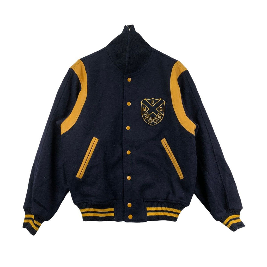 Vintage MCGREGOR USA CREST University Collegiate Varsity Wool Jacket Heavy Coat