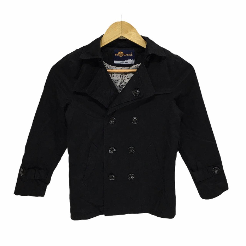 Vintage EB CASTLE Peacoat Jacket Sport Coat Blazer Sweater Shirt Cardigan