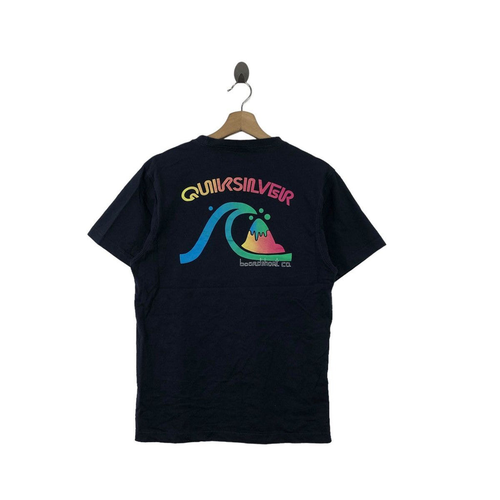 QUIKSILVER SURF BOARDSHORT Logo Tee Shirt Beach Summer