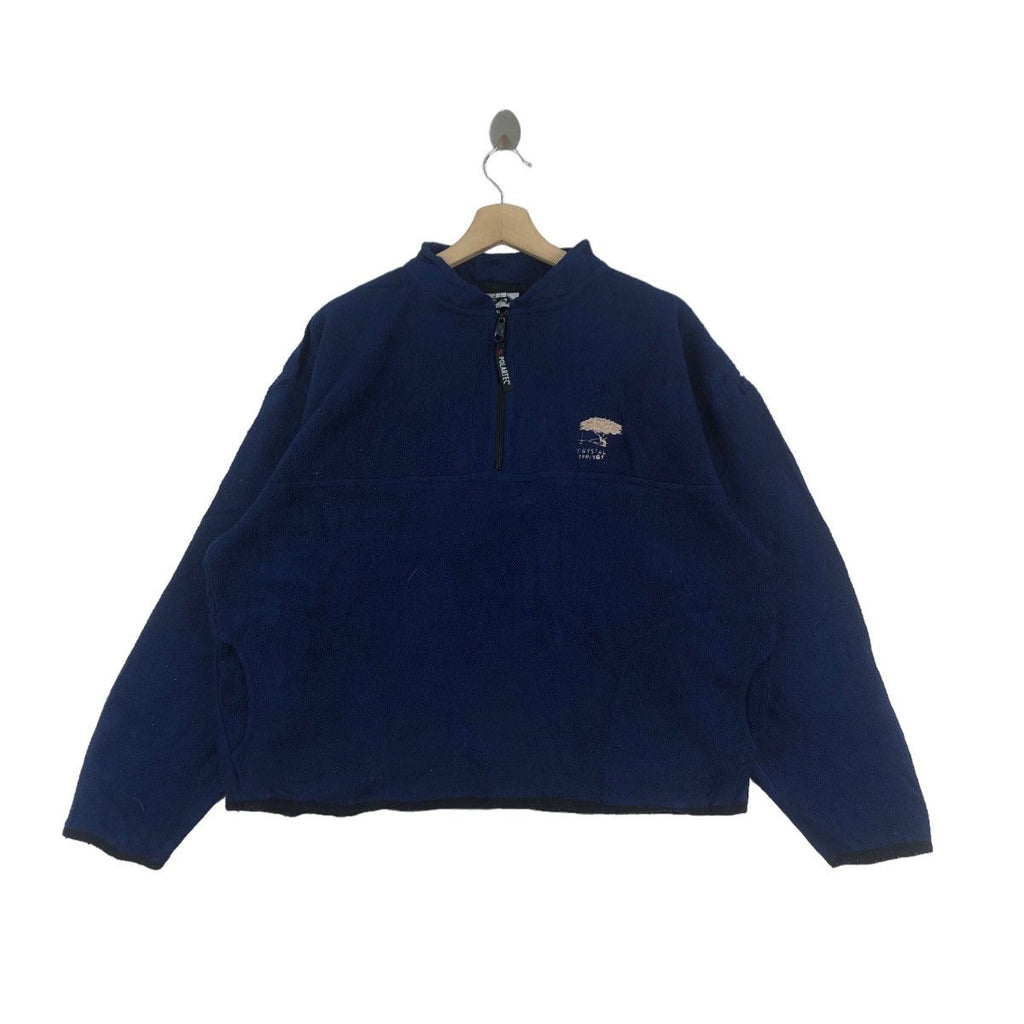 Vintage LEE WIND USA Crystal Springs Polar Fleece Jacket Winter Windbreaker