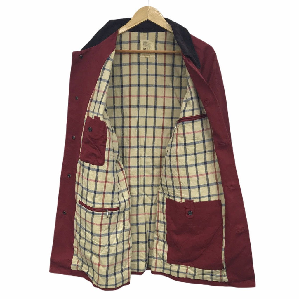 Vintage BROOKS BROTHERS Outerwear Plaids Checks Trench Coat Jacket Parka Windbreaker