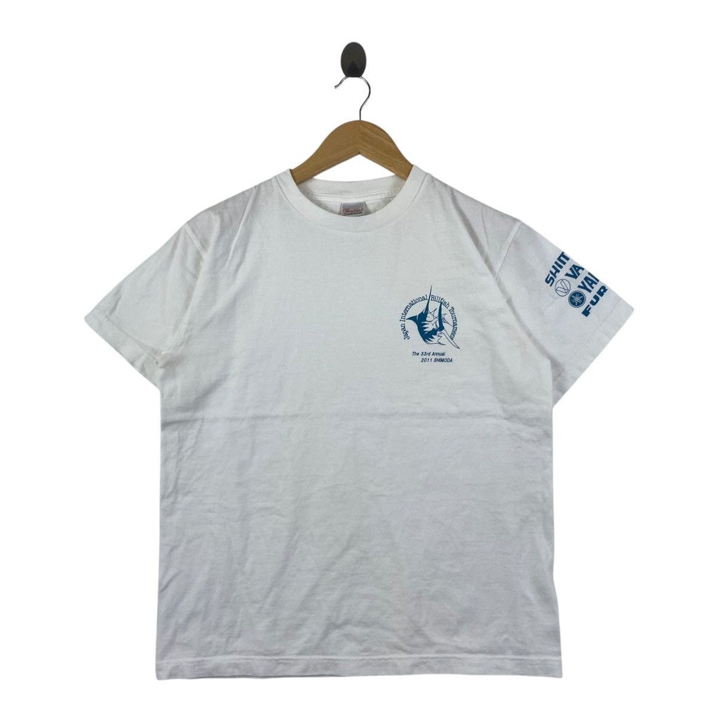 JAPAN BILLFISH TOURNAMENT Shimano Varivas Yamaha Tee Shirt Top 2011 Shimoda Fishing
