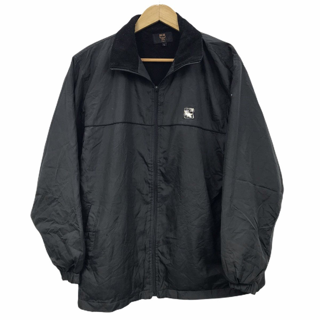 Vintage MCM LEGERE Collection Patch Logo Windbreaker Jacket Zipper Sweater Moderne Creation Muchen