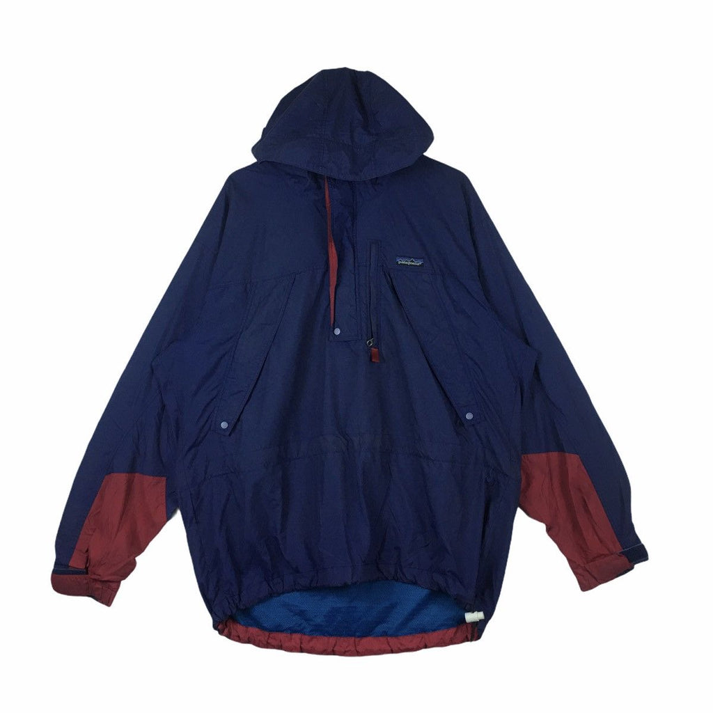 Vintage 90’ PATAGONIA USA Anorak Outdoor Windbreaker Jacket Hoodie Hiking Camping