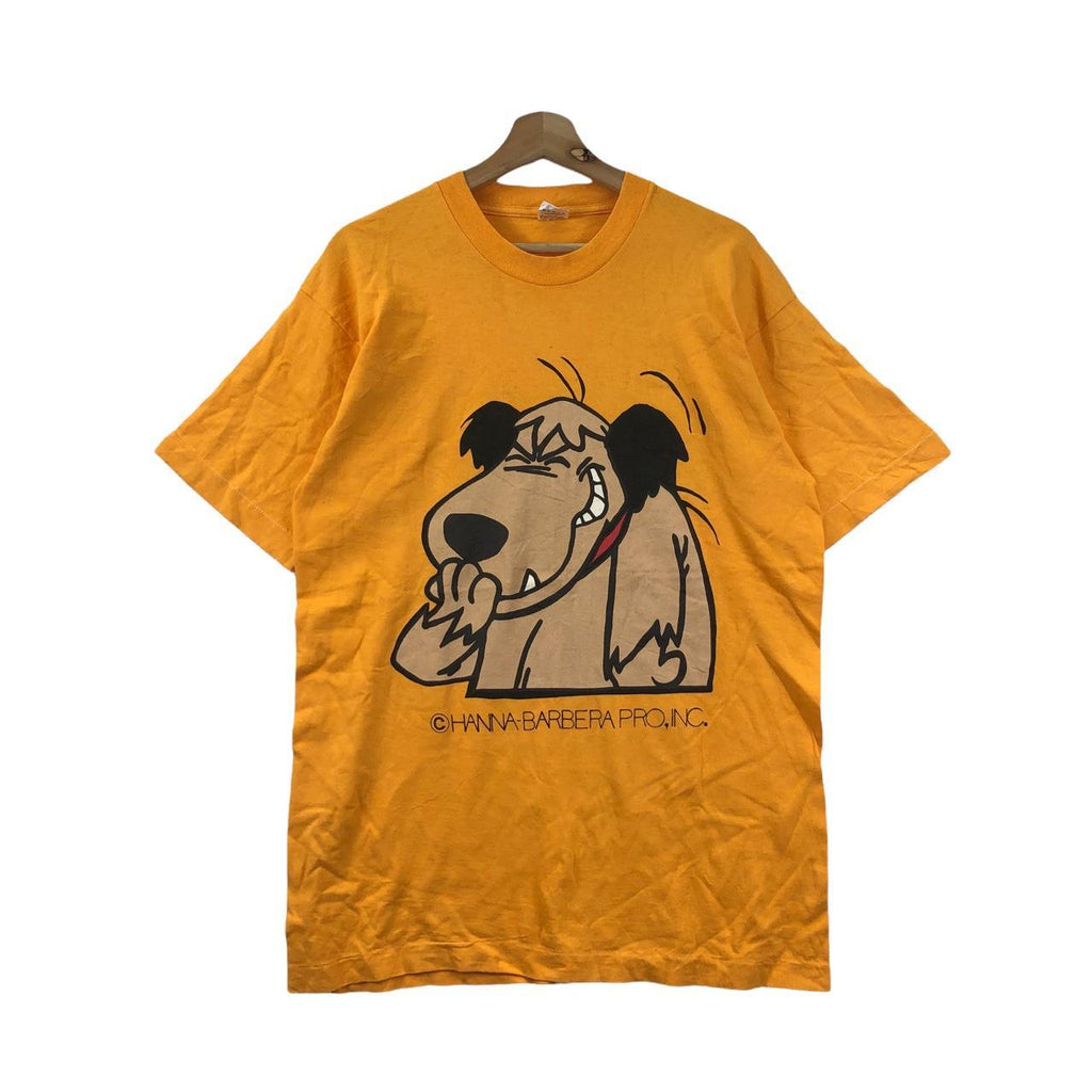 Vtg 90’ MUTTLEY HANNA BARBERA Wacky Races Tee Shirt Cartoon Movie Film Animation