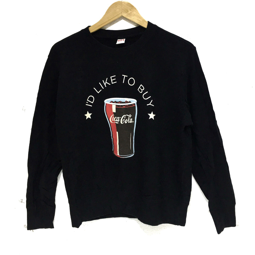 COCA COLA x UNIQLO Collection Coke Ads Sweatshirt Jumper Crewneck Sweater Sweater