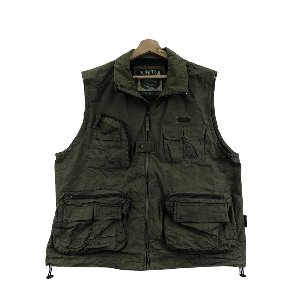 Vintage PACIFIC TRAIL SEATTLE Technical Survival Vest Jacket Outdoorwear Camper