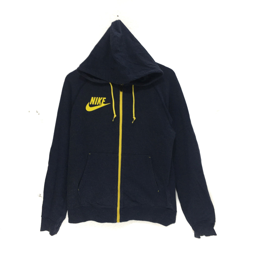 Vintage NIKE SWOOSH LOGO Hoodie Fully Zip Hoodie Sweatshirt Sportswear Sweater